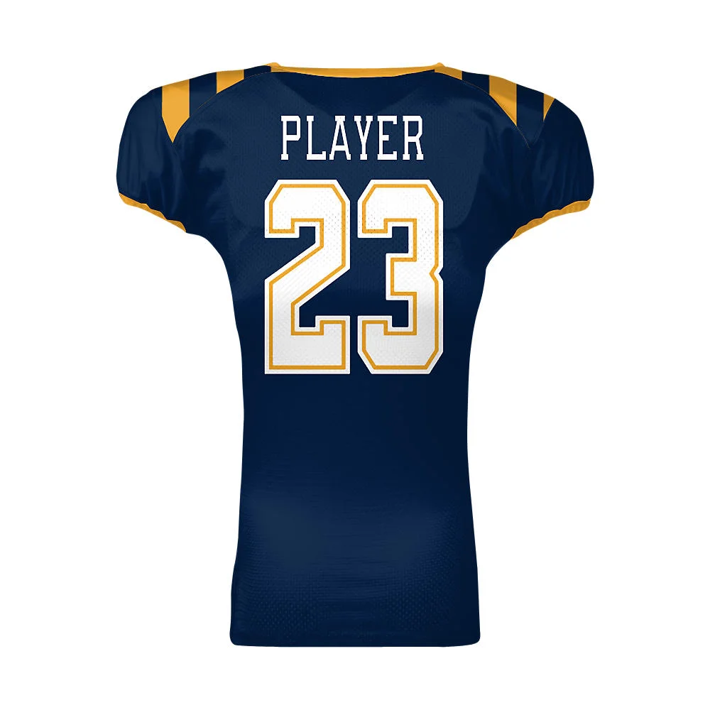 Custom Two-Tone Dazzle Yoke American Football Jersey | OEM