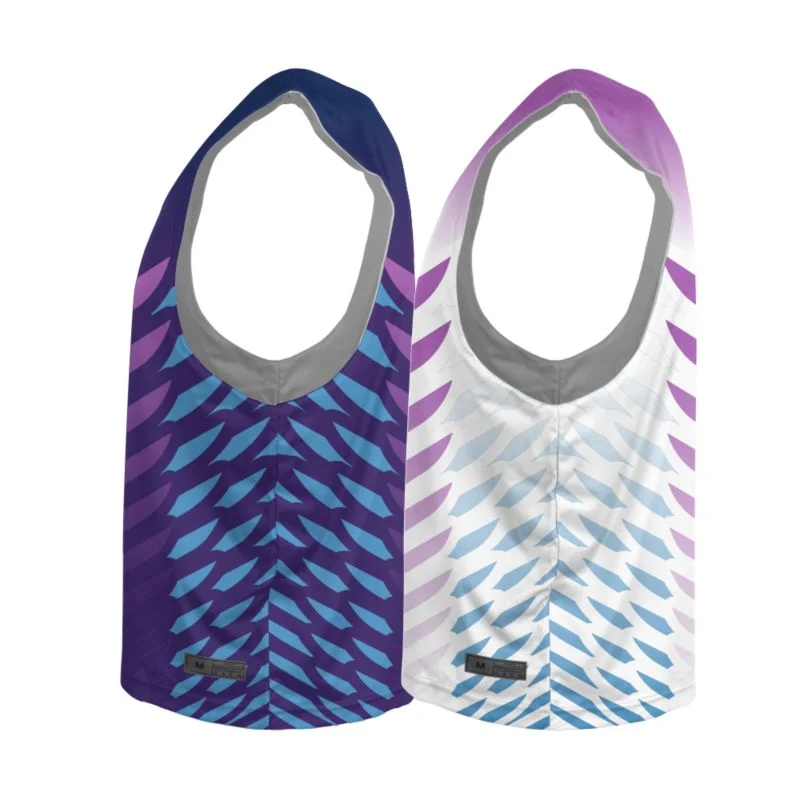 Custom Chevron Speed Stripe Reversible Lacrosse Jersey | OEM