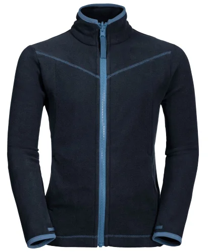 Custom Navy Technical Polar Fleece Full-Zip Jacket | B2B OEM