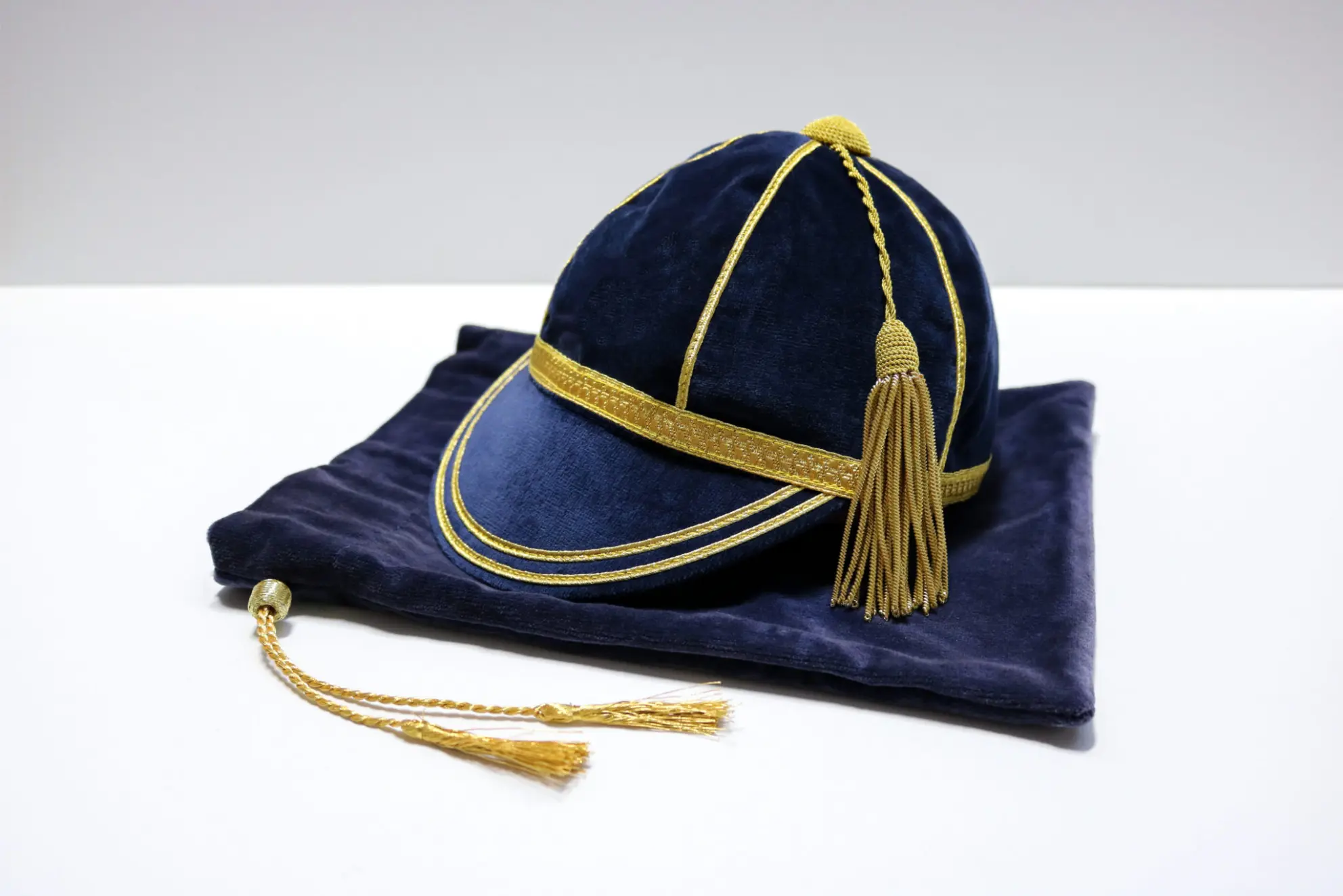 Custom Velvet Honours Presentation Cap | Sports Award Cap OEM