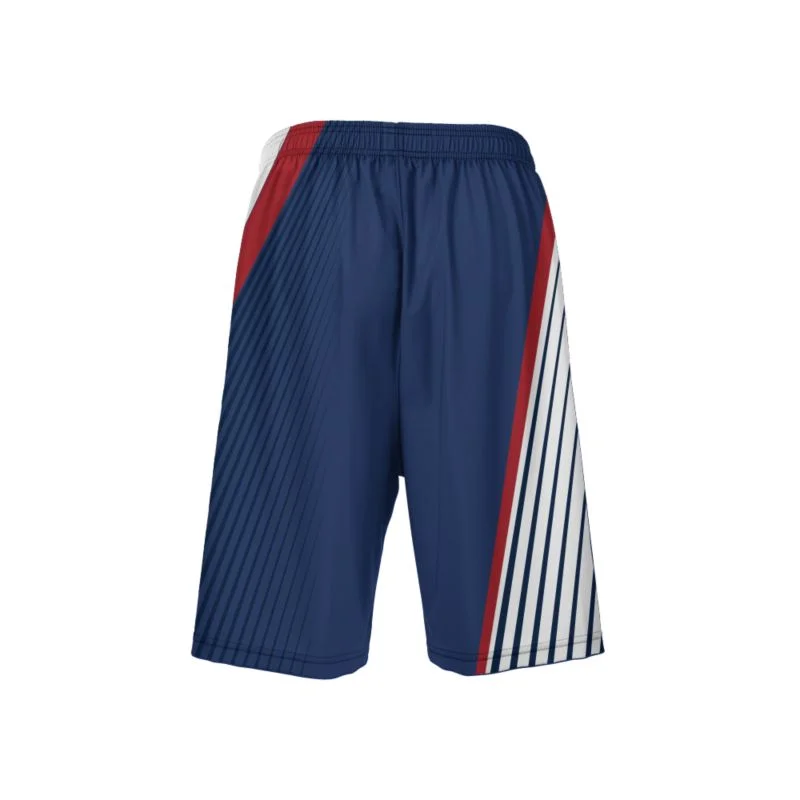 Custom Diagonal Speed Stripe Two-Tone Lacrosse Shorts | OEM