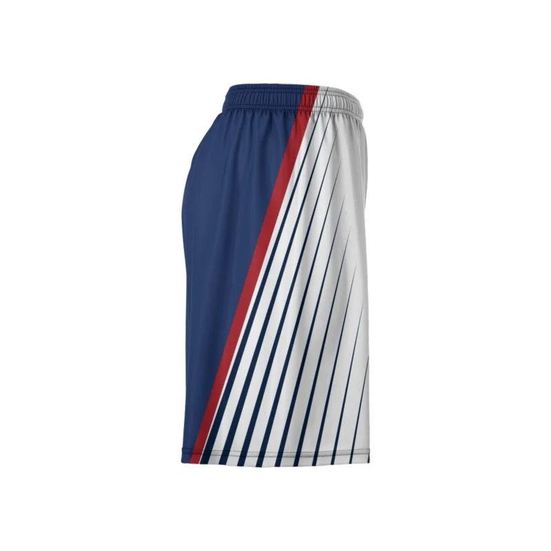 Custom Diagonal Speed Stripe Two-Tone Lacrosse Shorts | OEM