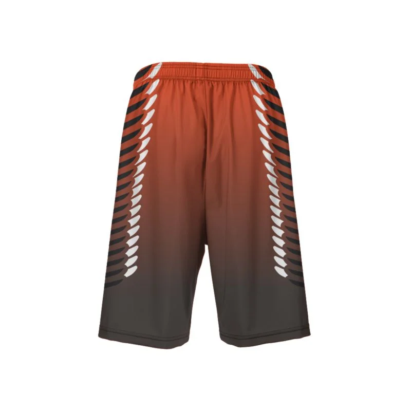 Custom Gradient Chevron Arrow Sublimated Lacrosse Shorts | OEM