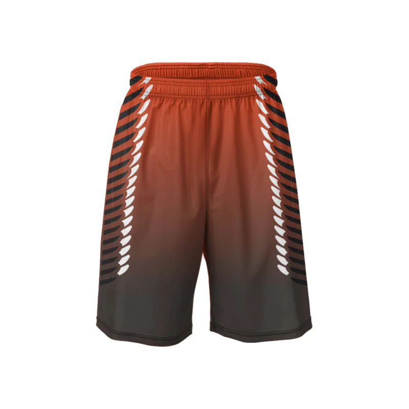 Custom Gradient Chevron Arrow Sublimated Lacrosse Shorts | OEM