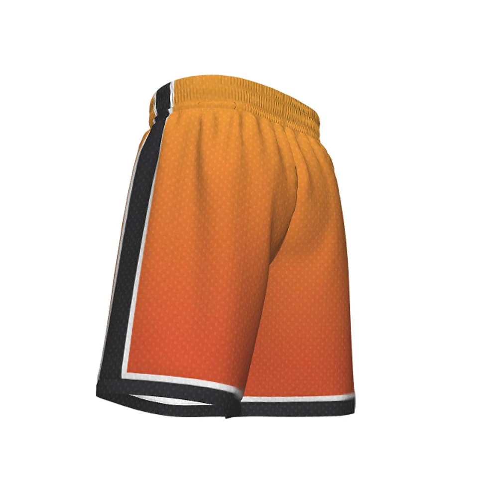 Custom Side-Stripe Reversible Basketball Shorts | OEM