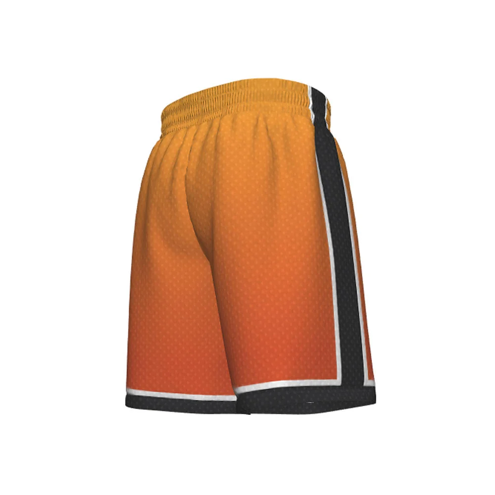 Custom Side-Stripe Reversible Basketball Shorts | OEM