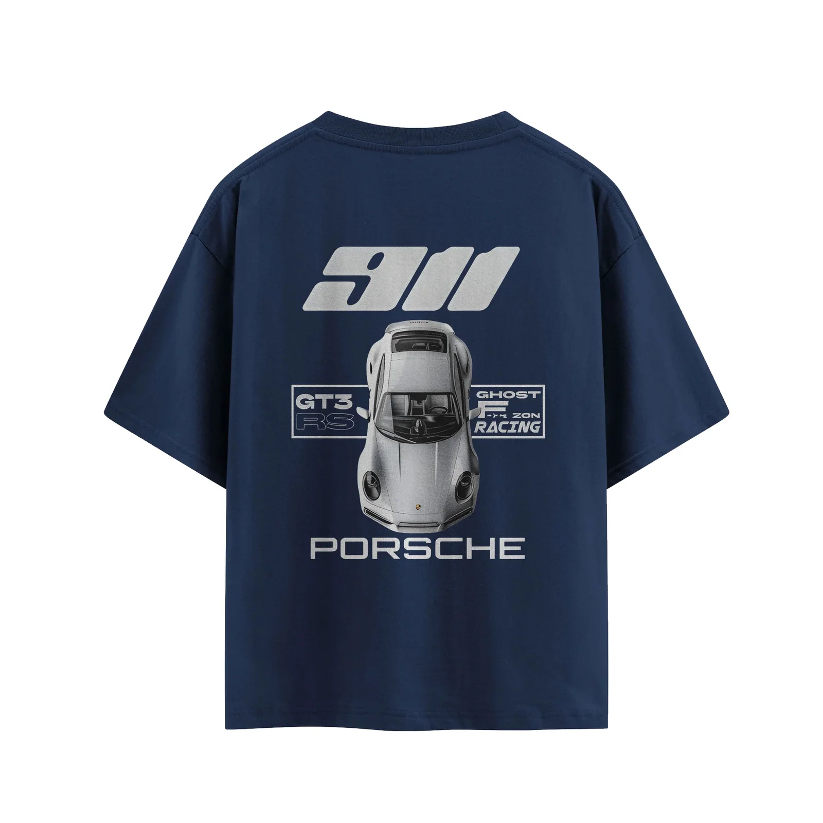Custom Oversized Back Graphic T-Shirt | DTG & Screen Print OEM