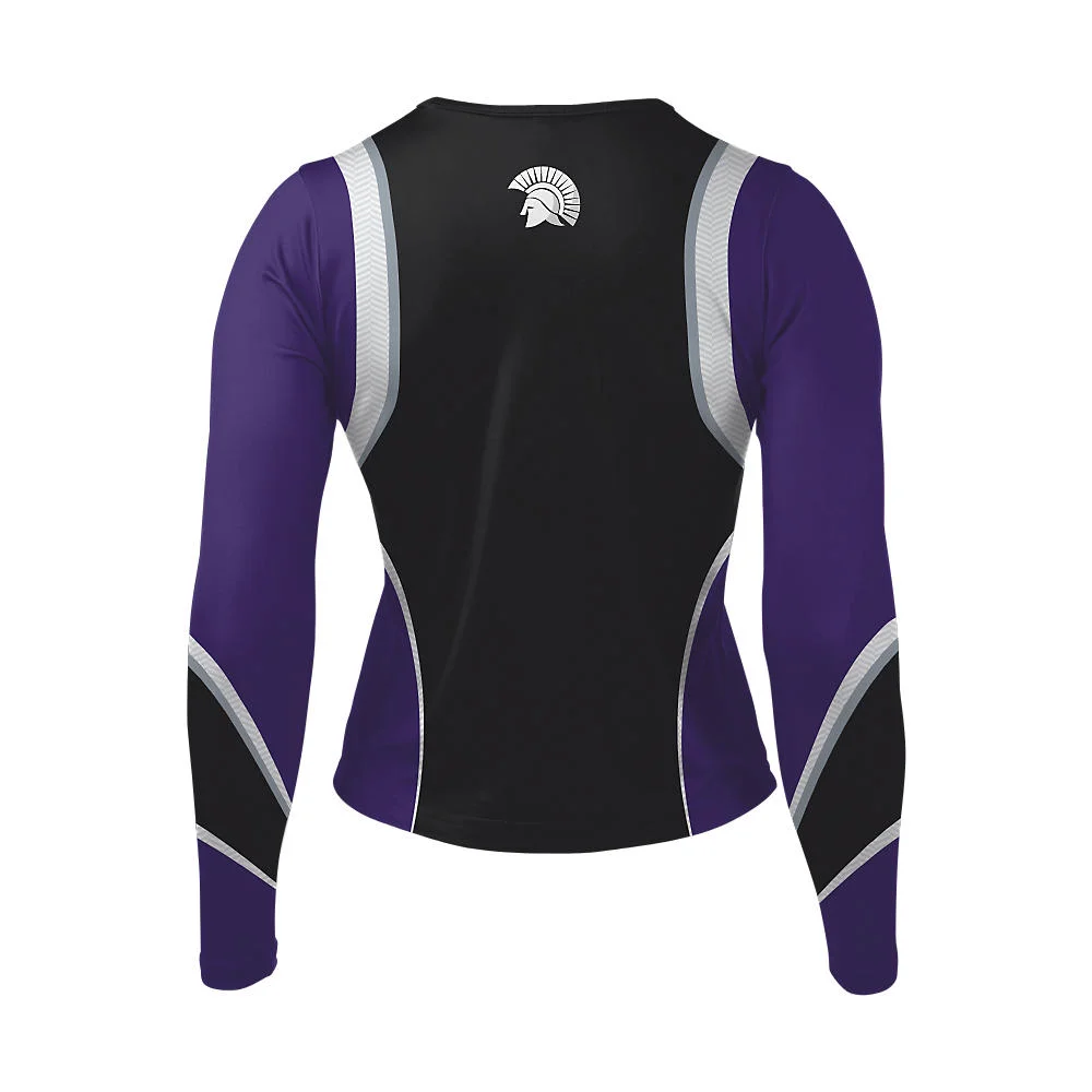 Custom Arch Panel Cheer Long Sleeve Shell | Teamwear OEM