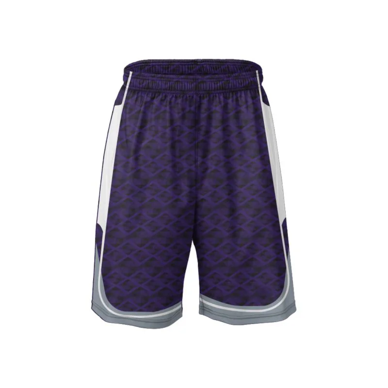 Custom Geometric Flank Sublimated Lacrosse Shorts | OEM
