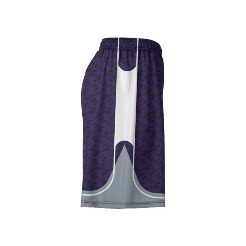 Custom Geometric Flank Sublimated Lacrosse Shorts | OEM