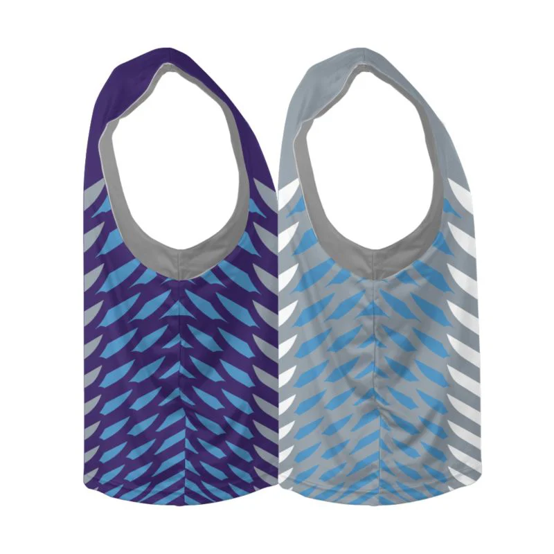 Custom Cascading Arrow Reversible Lacrosse Practice Jersey | OEM