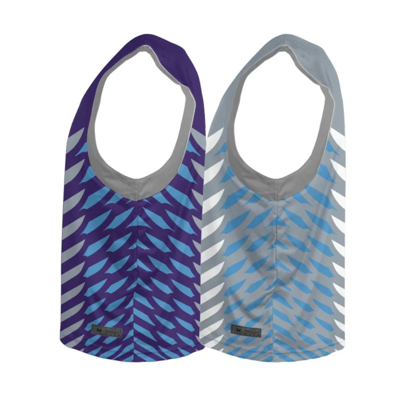 Custom Cascading Arrow Reversible Lacrosse Practice Jersey | OEM