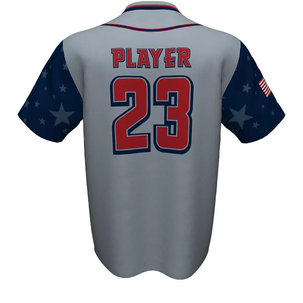 Custom Raglan Piped Baseball Short Sleeve Jersey | OEM