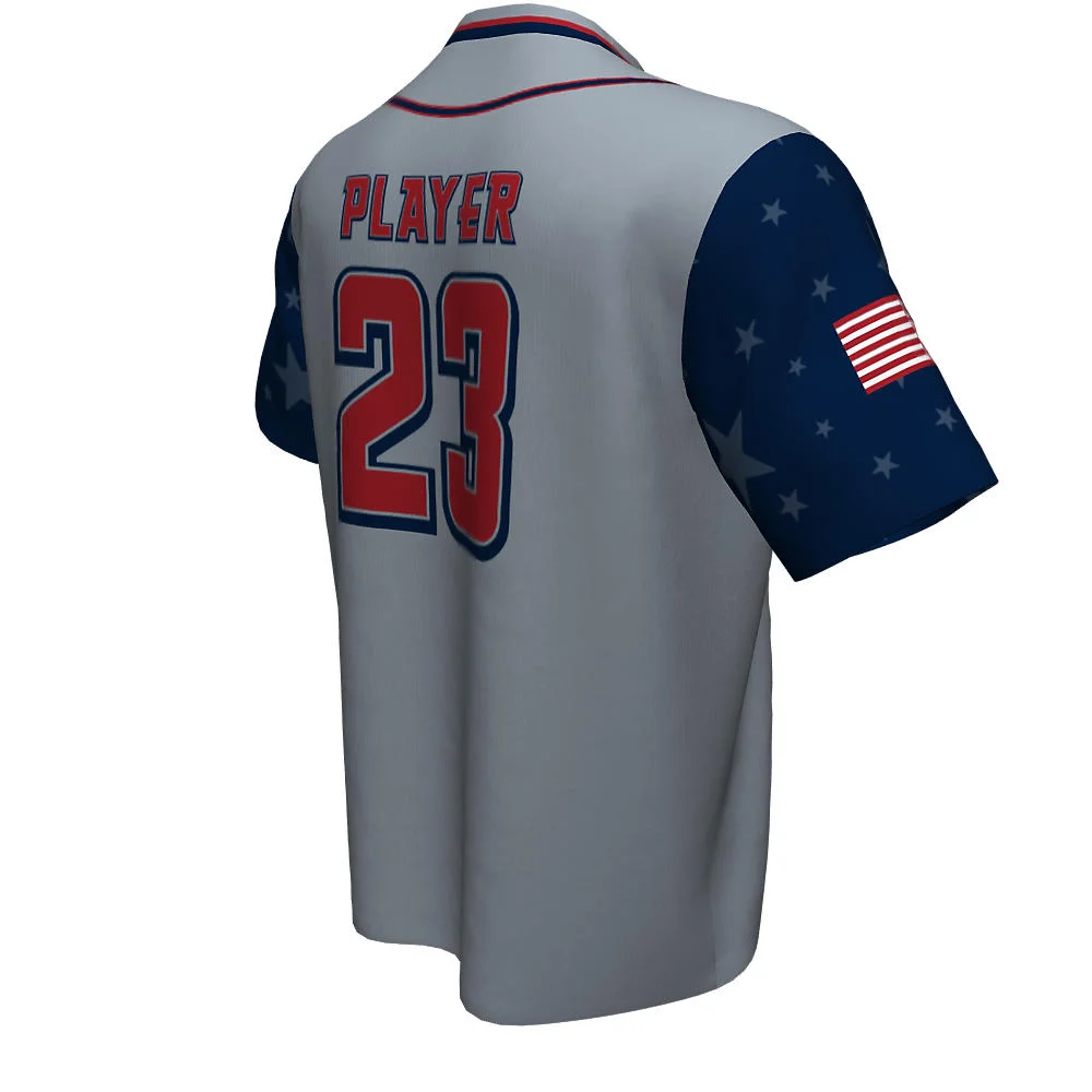 Custom Raglan Piped Baseball Short Sleeve Jersey | OEM
