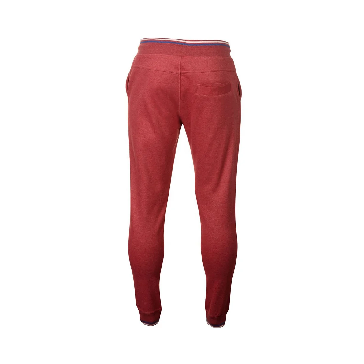 Custom Red Heather Slim-Fit Fleece Joggers | Athletic Sweatpants OEM