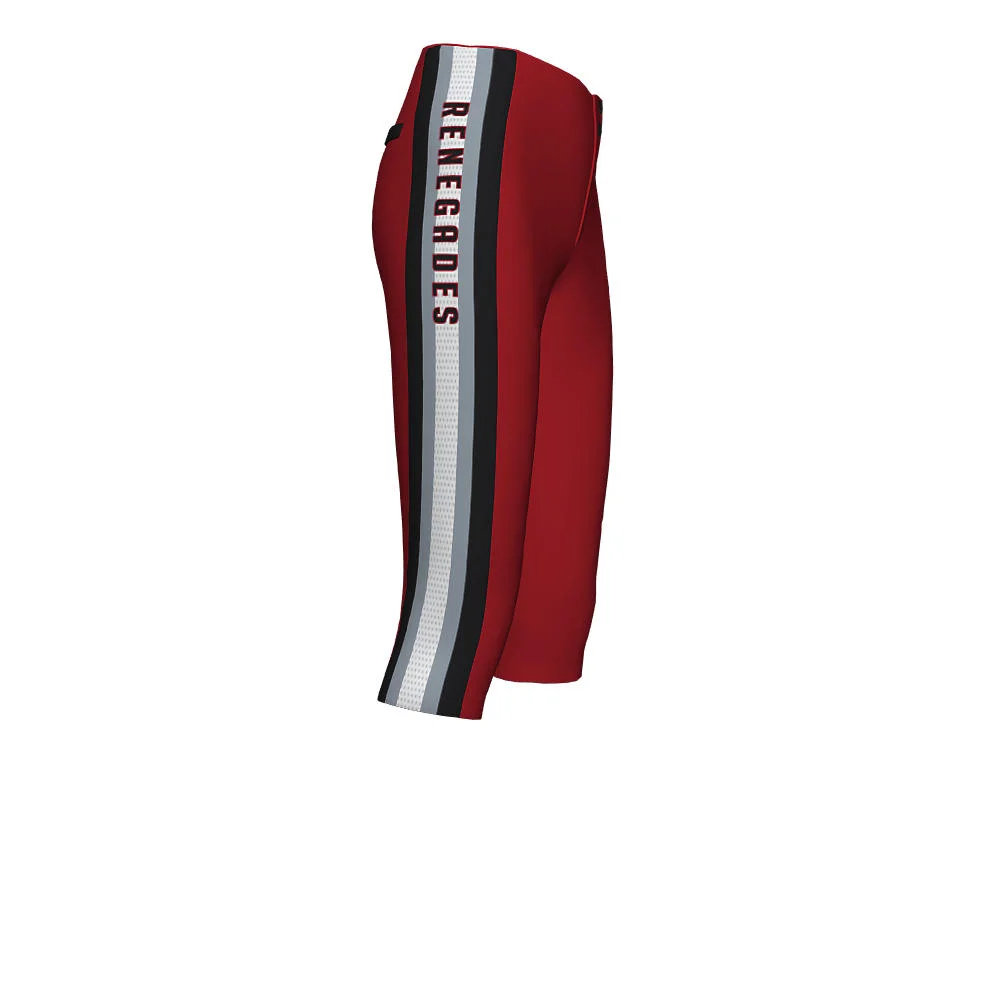 Custom Striped Braid Knicker Softball Pants | OEM