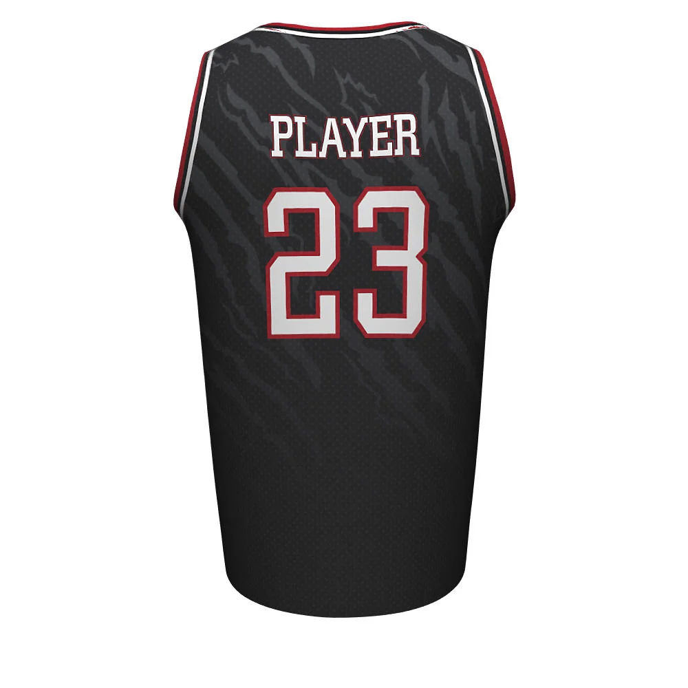 Custom Scratch Textured Crew Neck Basketball Jersey | OEM