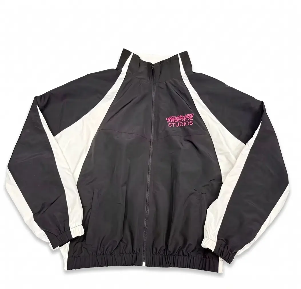 Custom Color-Block Windbreaker & Shorts Set | Private Label Nylon Tracksuit
