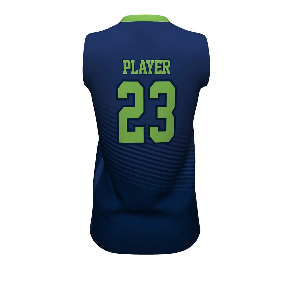 Custom Shadow Stripe Sleeveless Softball Jersey | OEM