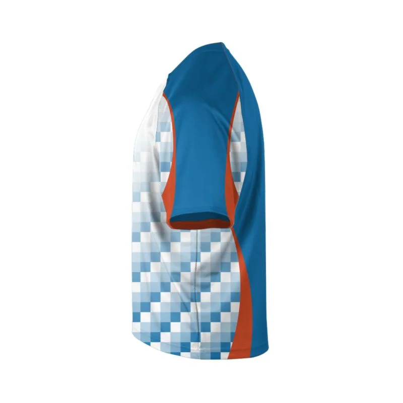 Custom Checkered Raglan Sublimated Lacrosse Jersey | OEM