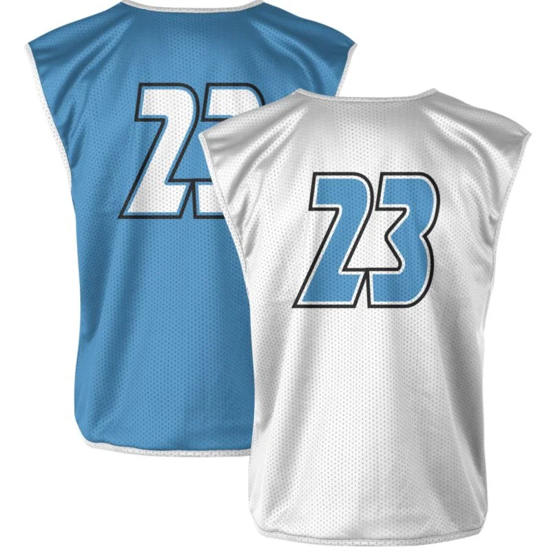Custom Solid Two-Tone Reversible Sleeveless Lacrosse Jersey | OEM