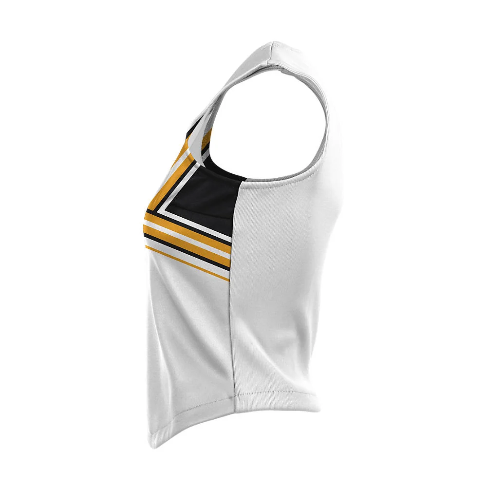 Custom Striped Chevron Cheer Modified Shell | B2B OEM