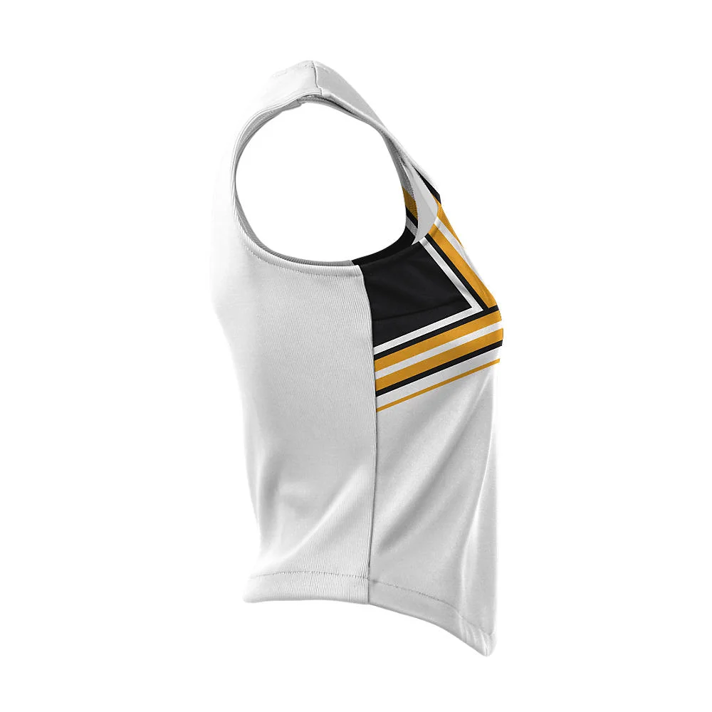 Custom Striped Chevron Cheer Modified Shell | B2B OEM