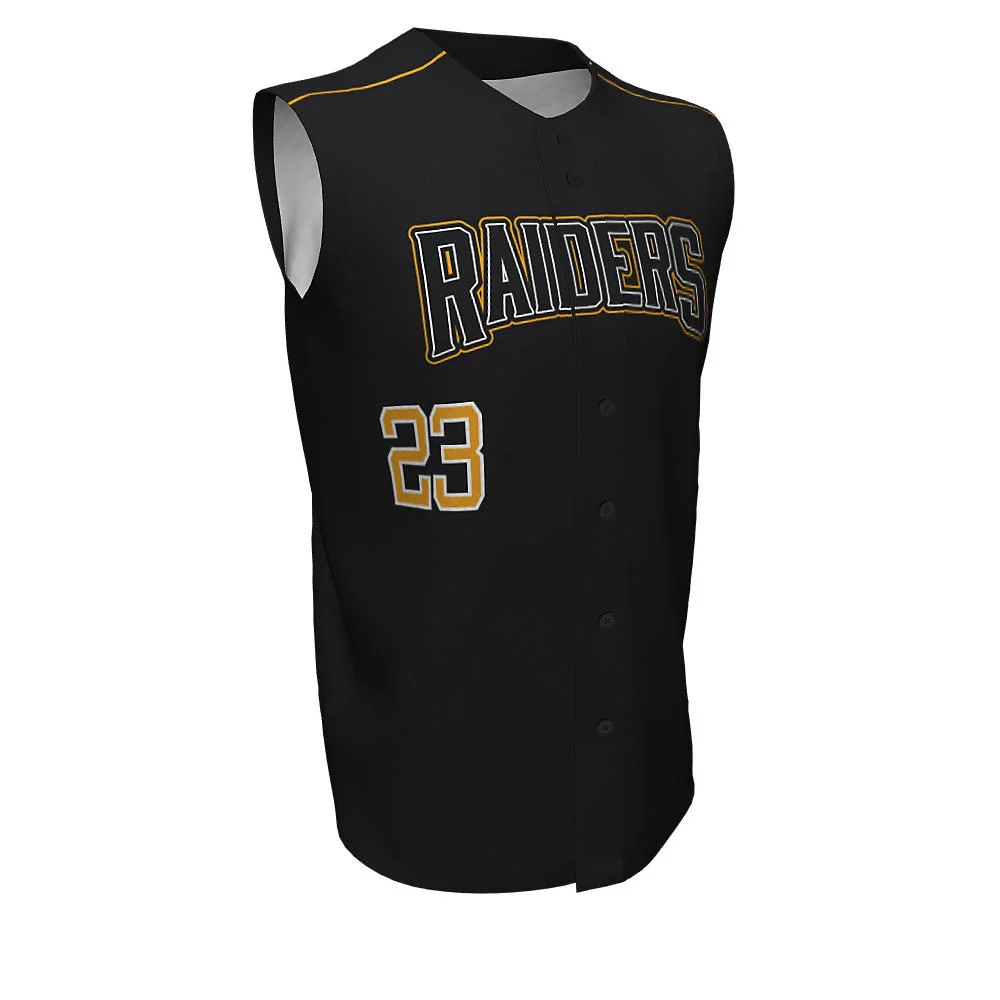 Custom Sublimated Sleeveless Baseball Jersey | Teamwear OEM