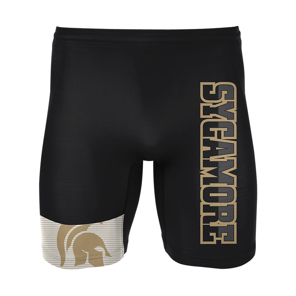 Custom Sycamore Spartan Wrestling Compression Shorts | OEM