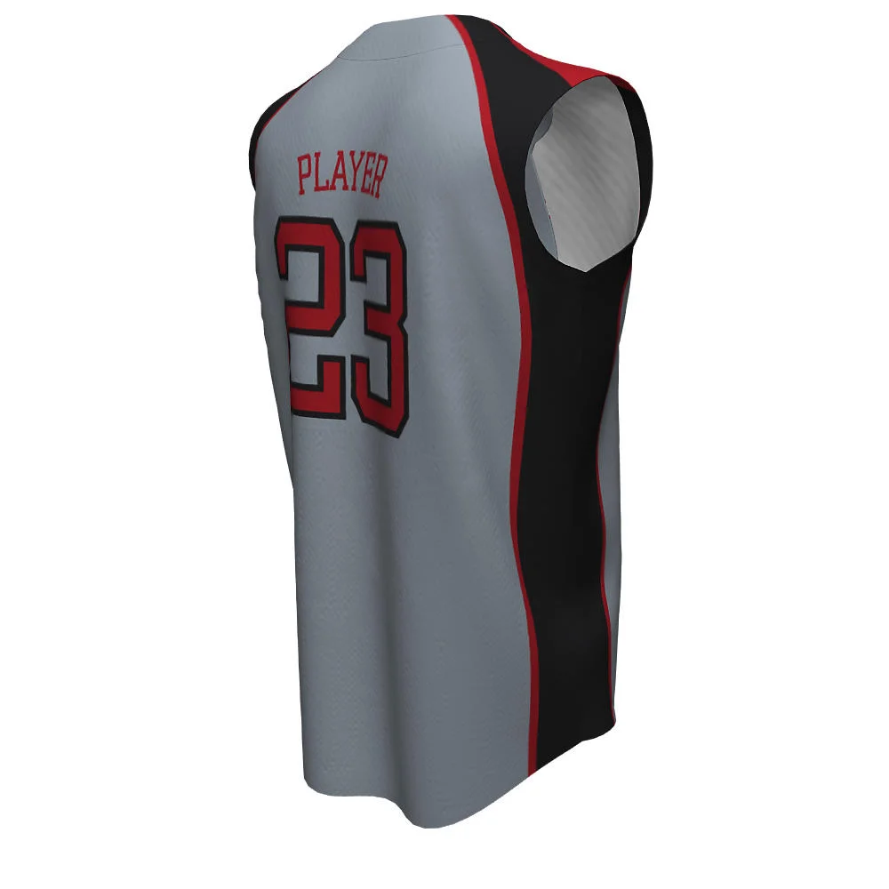 Custom Tri-Color Sleeveless Full Button Baseball Jersey | OEM