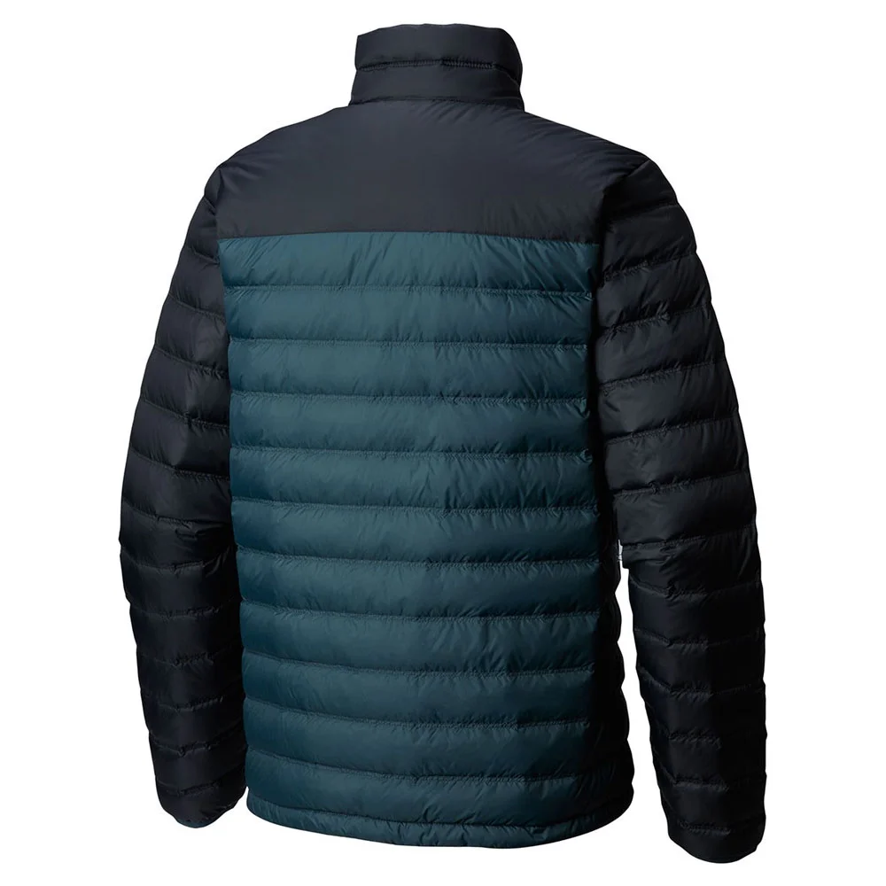 Custom Two-Tone Colorblock Stand Collar Puffer Jacket | OEM