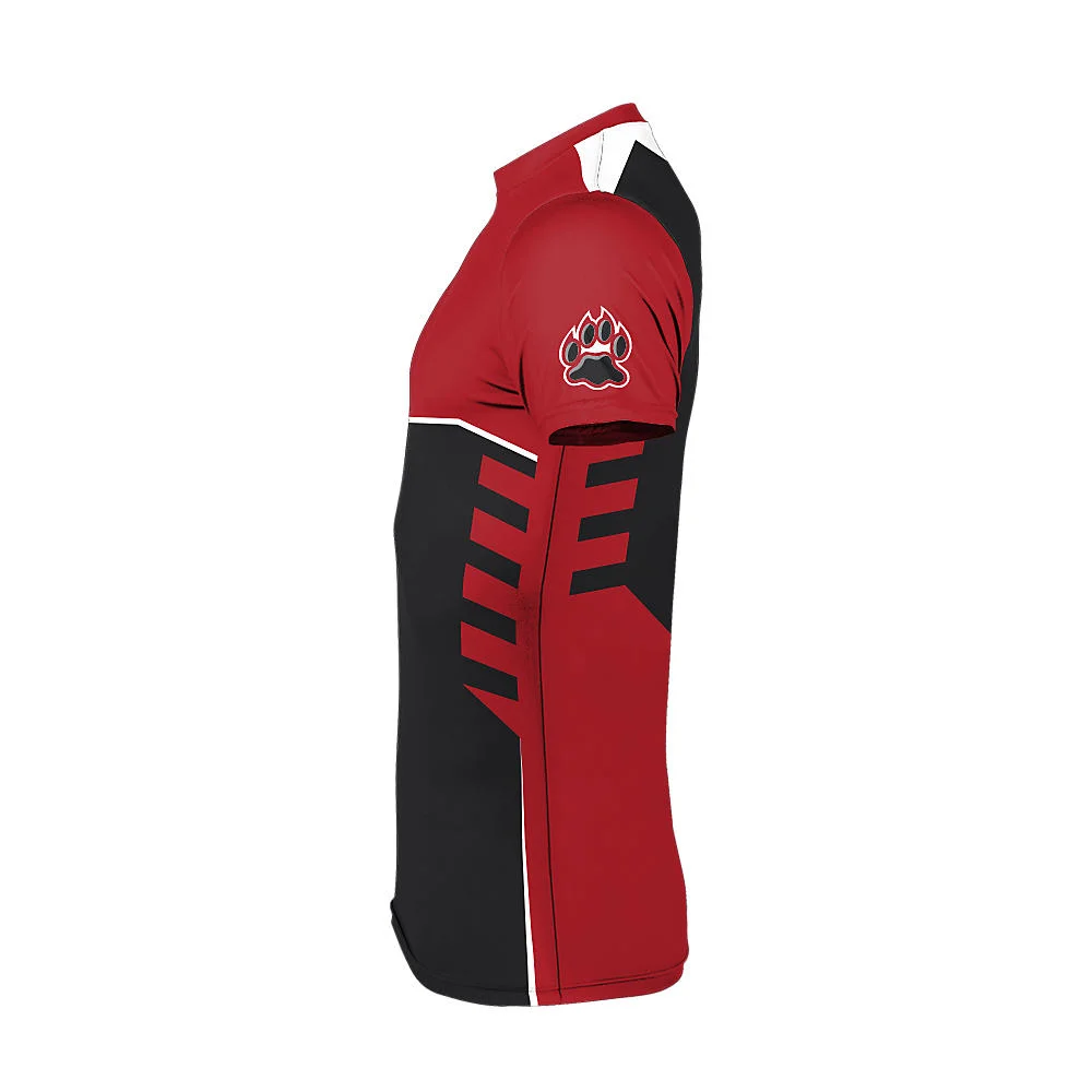 Custom Varsity Letter A Short Sleeve Compression Tee | Teamwear OEM