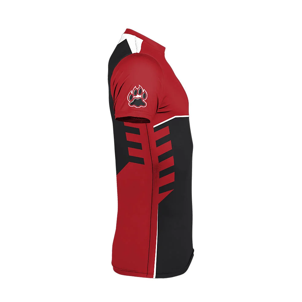 Custom Varsity Letter A Short Sleeve Compression Tee | Teamwear OEM