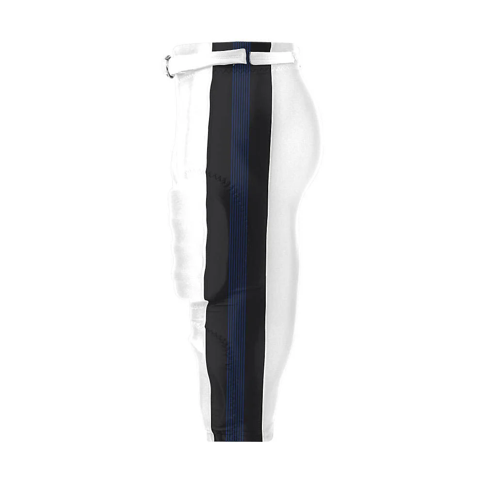 Custom Two-Tone Vertical Stripe Football Pants | OEM