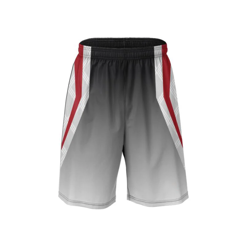 Custom Diamond Grid Striped Lacrosse Shorts | OEM