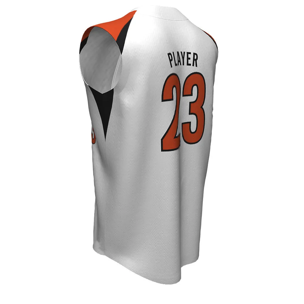 Custom Pin-Dot Mesh Sleeveless Baseball Jersey | OEM
