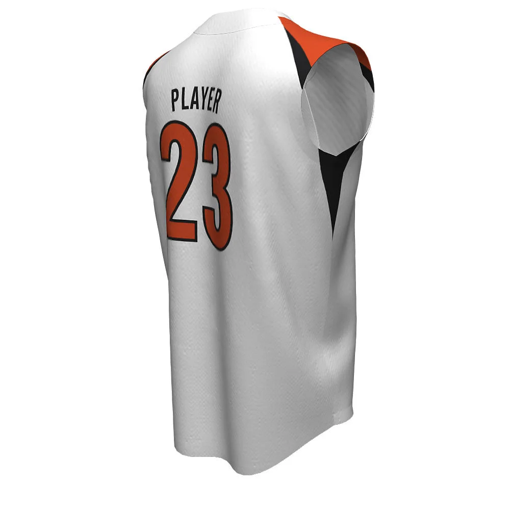 Custom Pin-Dot Mesh Sleeveless Baseball Jersey | OEM