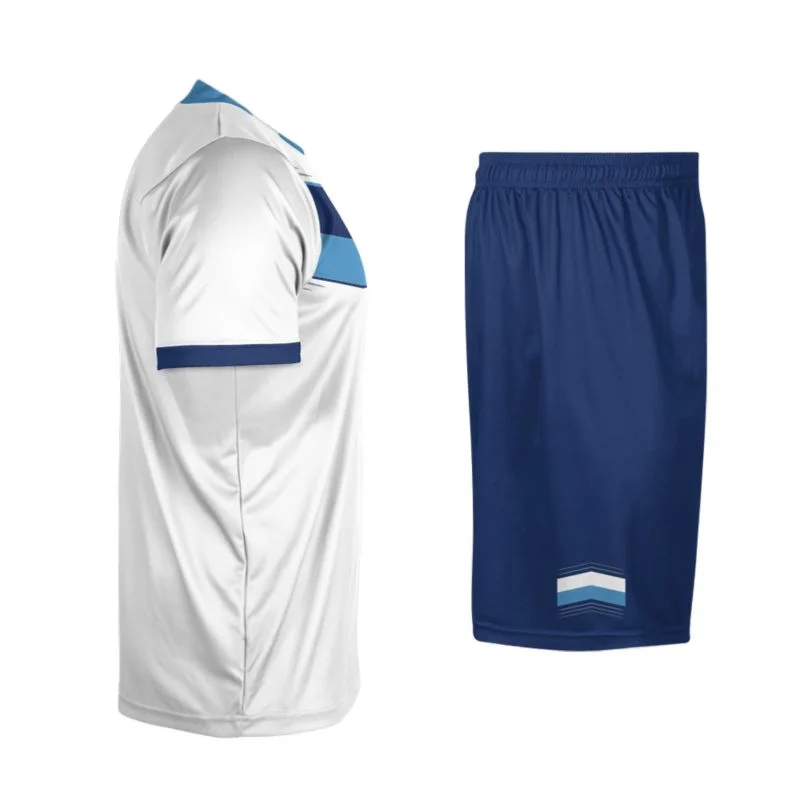 Custom Chest Band Sublimated Soccer Uniform Set | OEM