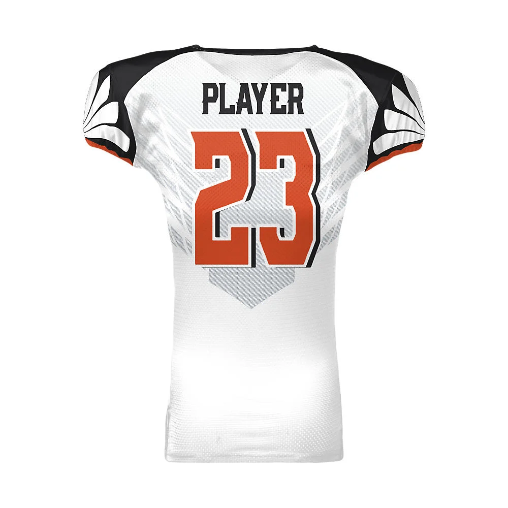 Custom Sublimated Wing Yoke Home Football Jersey | OEM