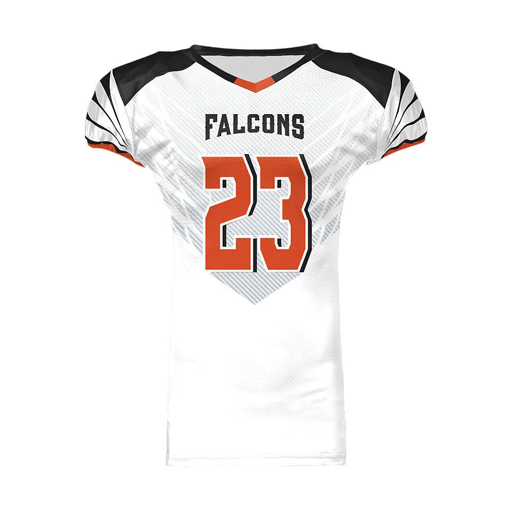 Custom Sublimated Wing Yoke Home Football Jersey | OEM